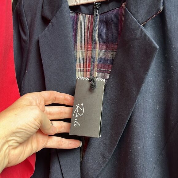Rails Jacqueline jacket navy small  blazer NWT - Picture 10 of 10